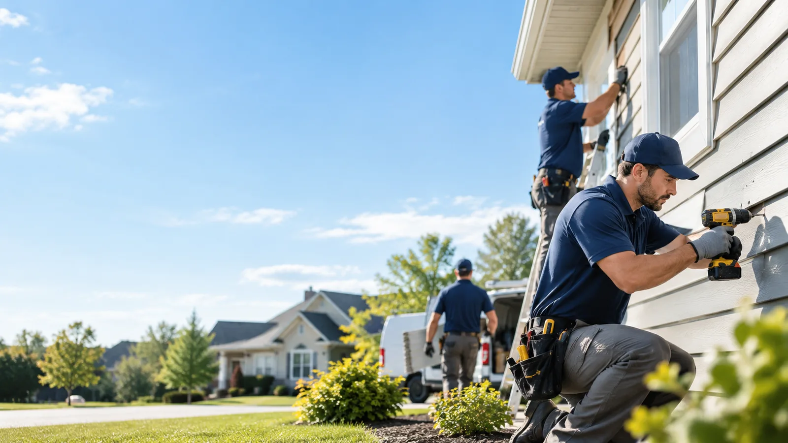 Siding Inspection in Left Hand, WV